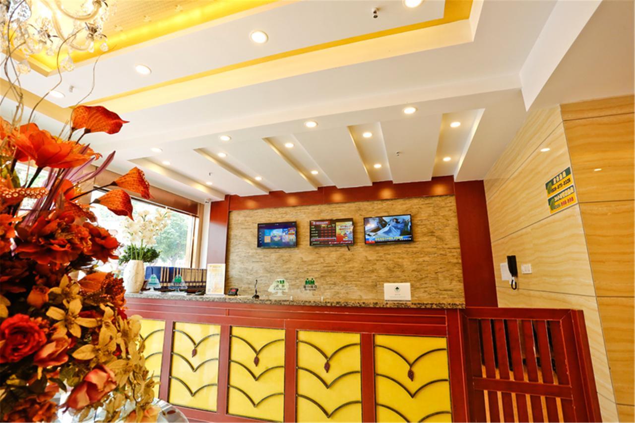 Greentree Inn Shandong Jinan Daming Lake Business Hotel מראה חיצוני תמונה